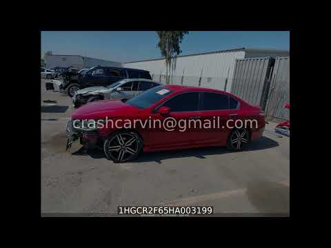 1HGCR2F65HA003199 - Honda accord sport 2017