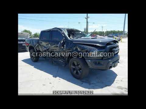 1C6RR7LT8LS152622 - Ram 1500 classic warlock  4x4 5'7 box 2020